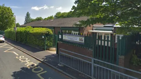 Google Streetview All Saints Academy in Darfield near Barnsley