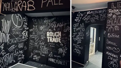 Rough Trade Rough Trade's graffiti wall