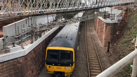 Network Rail Train in Torbay