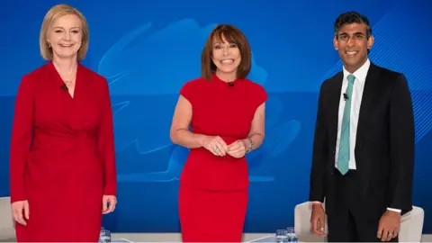 Liz Truss, Kay Burley, Rishi Sunak