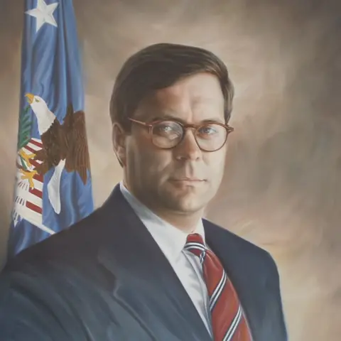 US Department of Justice Portrait of Barr