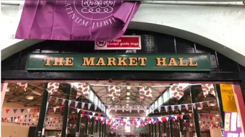 The Market Hall in Brecon