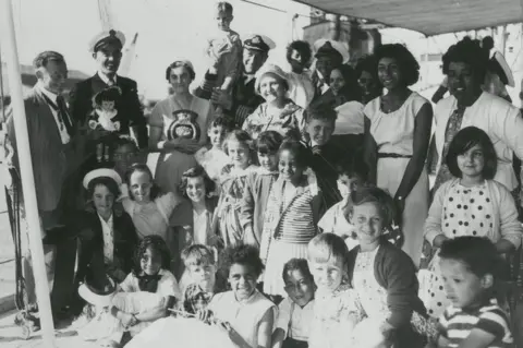 Heritage and Cultural Exchange Rainbow Club visits HMS Tiger in 1966