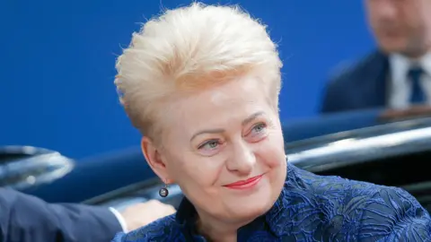 AFP Dalia Grybauskaite in Brussels, 20 Jun 19