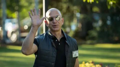 Getty Images Amazon boss Jeff Bezos