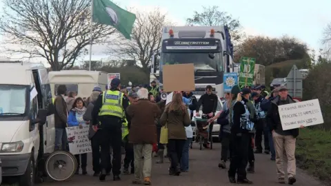 Kirby Misperton protest