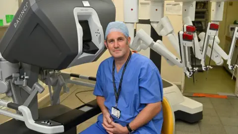 Royal Surrey Consultant urological surgeon Matthew Perry