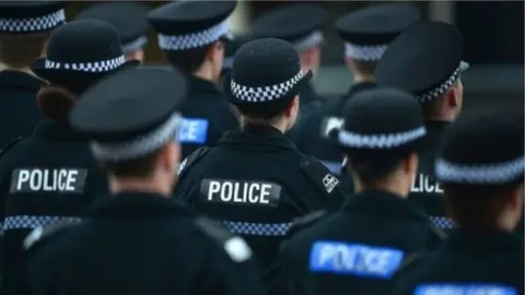 Getty Images Police Scotland officers