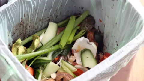 Getty Images Food waste bin