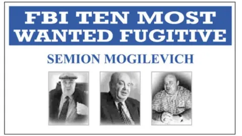 FBI FBI most wanted poster featuring Semion Mogilevich