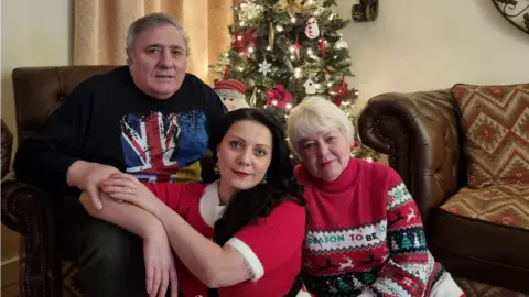 Iryna King Iryna King with her parents