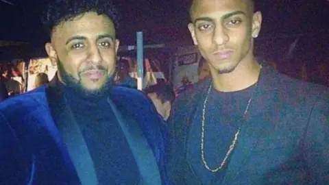 Family Photo Moyied Bashir, left, died after police were called to his home