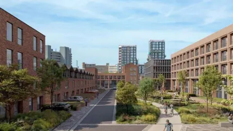 DK-Architects Indicative image of Horrocks Mill Housing plans