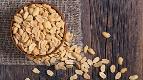 Getty Images Bowl of peanuts