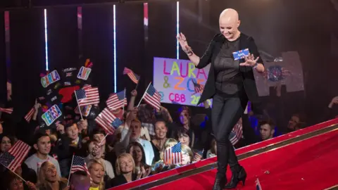 Ian Gavan/Getty Images Gail Porter entering the Big Brother House