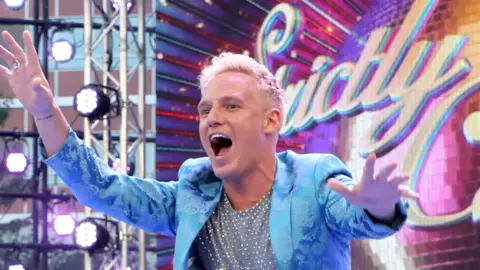 Getty Images Jamie Laing at the Strictly launch in August