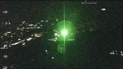 Twitter | NPASSouthWest Laser light