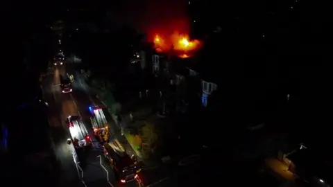 ISLAND ECHO Fire at Parkdown Hotel