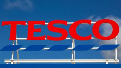 Tesco sign