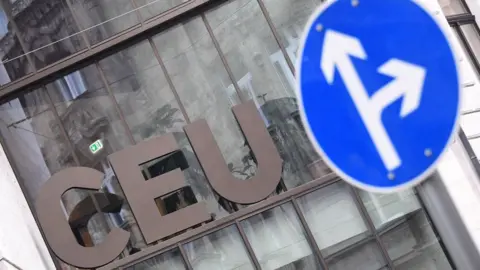 Getty Images The 2017 "Lex-CEU" spelt an end for most of the university's activities in Budapest