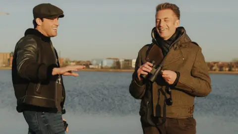 BBC Jack Fincham and Chris Packham