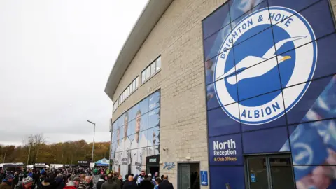 Getty Images Brighton's stadium from the outside