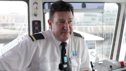 Joe Avary, second mate on the Shields Ferry Crew
