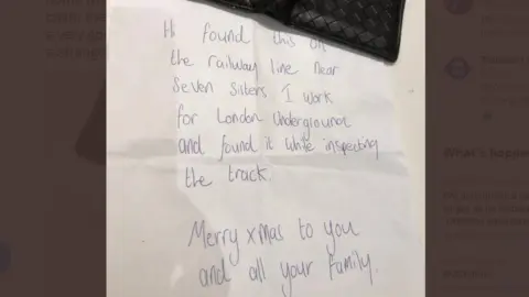 BBC Jeremy Bowen's lost wallet was returned by a TfL worker