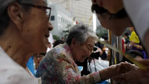 Getty Images Gil Won-Ok, former comfort woman