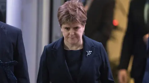 PA Media Nicola Sturgeon