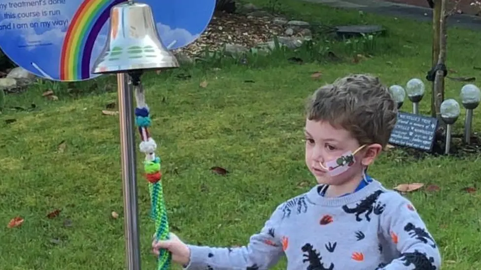 Clatterbridge Cancer Centre Brodie rings bell