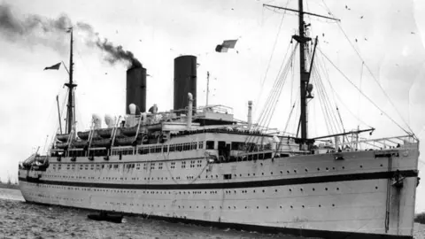 PA Media HMS Empire Windrush