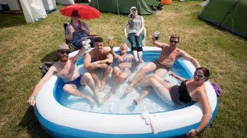 Getty Images Paddling pool