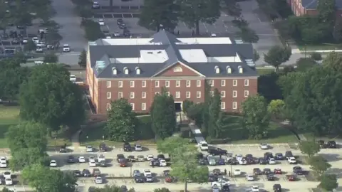 Reuters Photograph of the building where shooting occurred