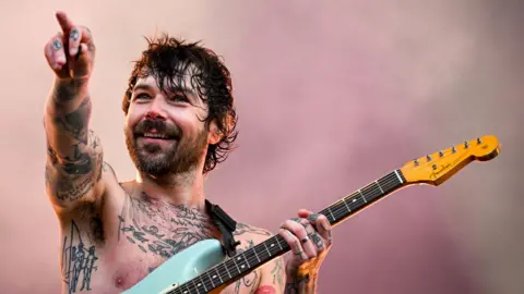BBC Simon Neil of Biffy Clyro