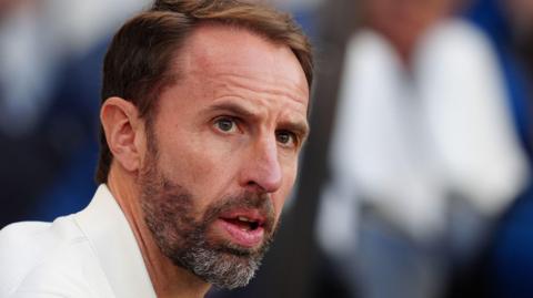 Gareth Southgate watches England take on Bosnia-Herzegovina