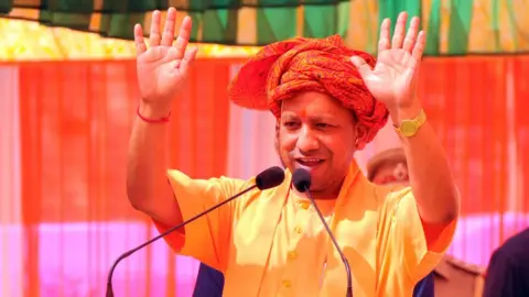 Getty Images Uttar Pradesh Chief Minister Yogi Adityanath