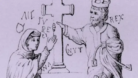 Culture Club/Getty Images Marriage of Emma and Cnut