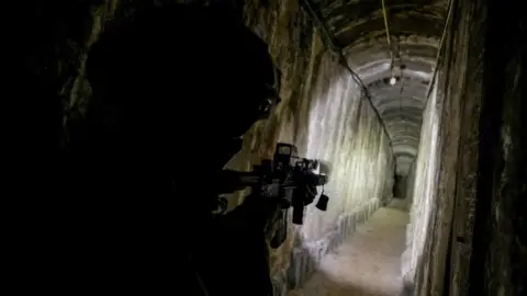 Reuters tunnel under Gaza City