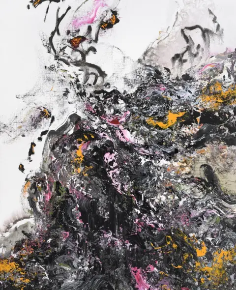 Maggi Hambling Covid Spring, by Maggi Hambling