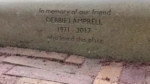 Grenfell Inquiry Memorial stone at Opera Holland Park