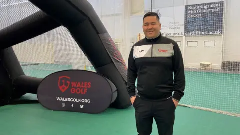 Simon Lu, Women and Girls coordinator at Golf Wales