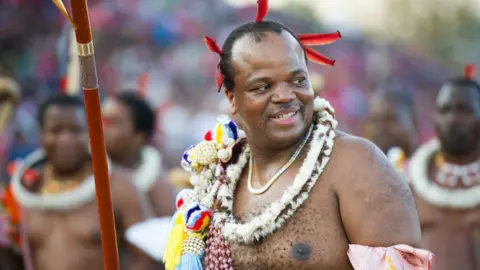 Getty Images King Mswati III