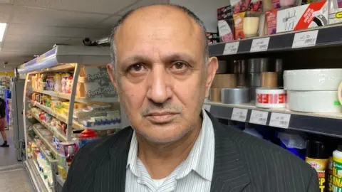 Abid Hussain, of Lingdale's Family Mart