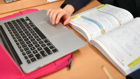 PA Media Pupil on a computer