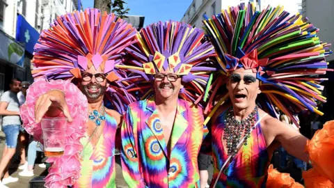 Getty Images Brighton Pride Village Party