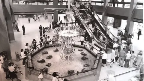 Courtesy of Victoria Centre Archives The clock