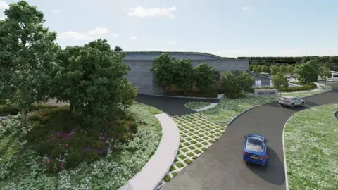 Roadchef/ Planning Documents 3D realisation of the motorway services