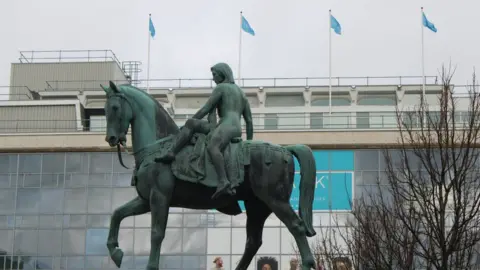 Andrea White-Jones Lady Godiva statue, in Coventry city centre