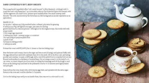 CICO Books Recipe for soft seedy biscuits with picture of the result